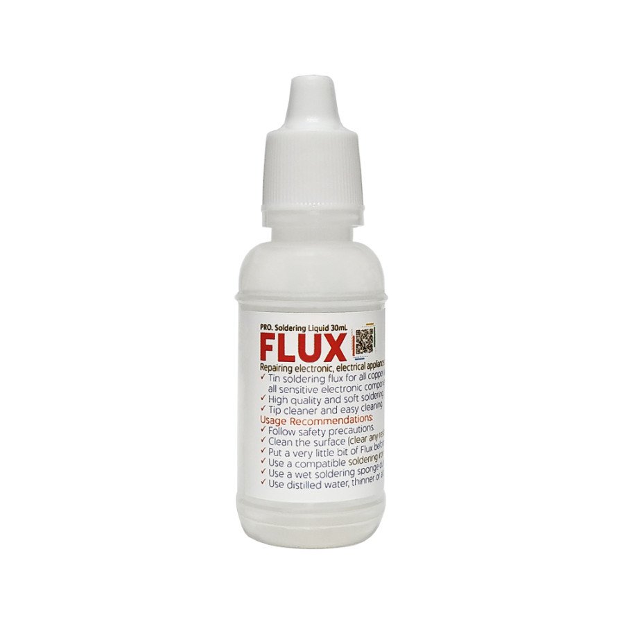 001-13.jpg Professional Soldering Liquid Flux 30mL for Electronics - Image 1