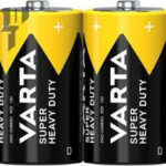 1.5V D Super Heavy Duty  Varta Battery (2PCS)