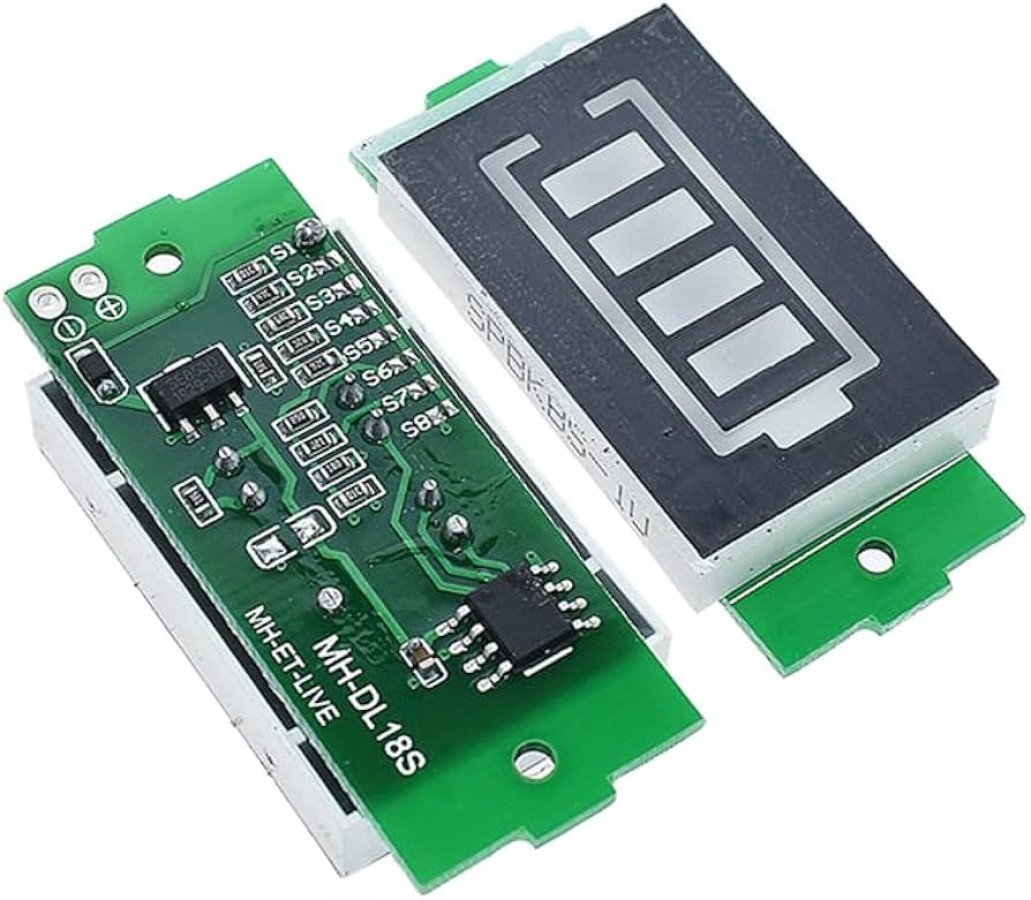 1S-8S201865020Li-po20Lithium20Battery20Capacity20Indicator20Mod.jpg 1S-8S 18650 Li-po Lithium Battery Capacity Indicator Module - Image 1