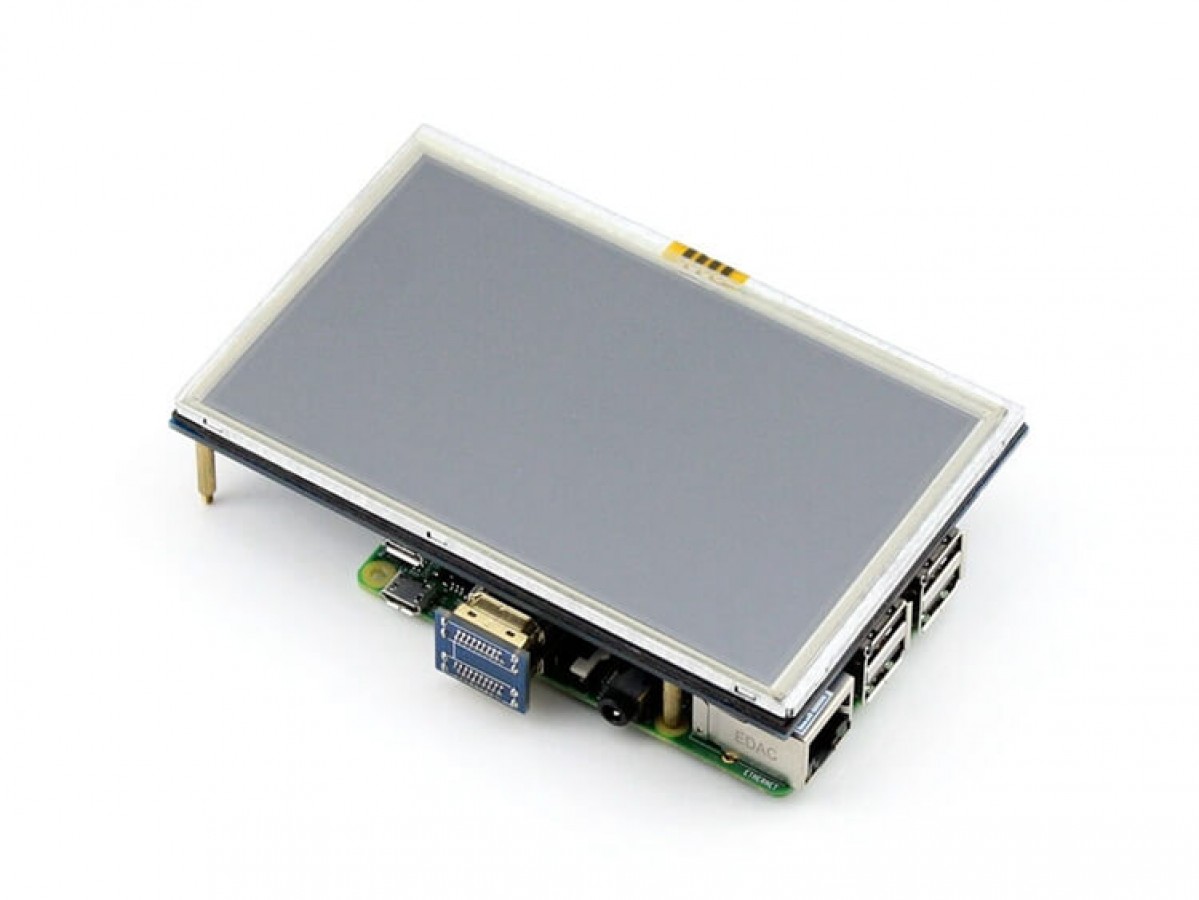 3083.jpg 5" Touch-Screen LCD HDMI For Raspberry Pi - Image 1