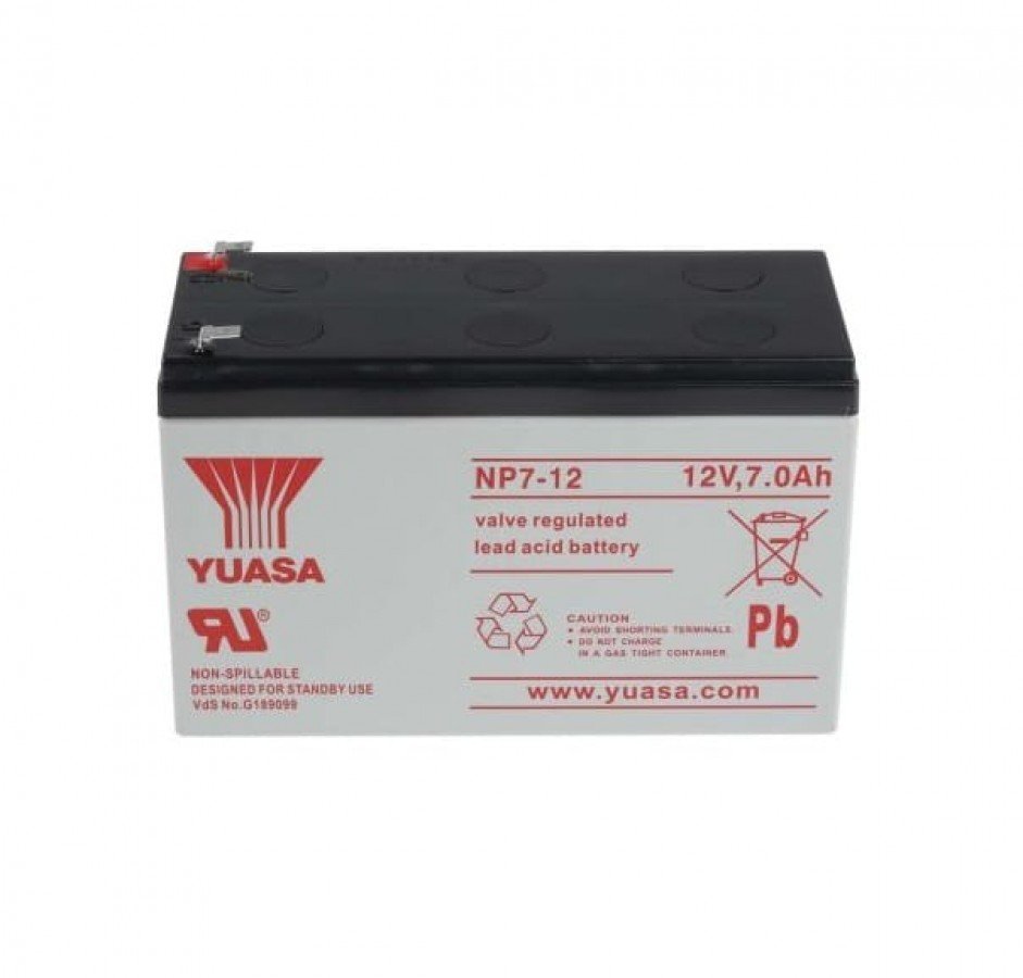 Yuasa Battery (12V,7Ah) Yuasa Battery (12V,7Ah) - Image 1
