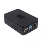 Raspberry Pi 4B Black ABS Case Supporting 3007 Fans (562)