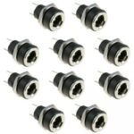 Female DC Power (2.1mm) Plastic Connector for Box DC-022 (DC2)