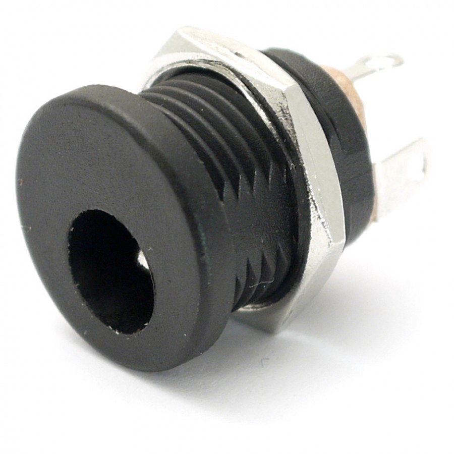 DC Power 2.1m FBOX Female DC Power (2.1mm) Plastic Connector for Box (DC1) - Image 1