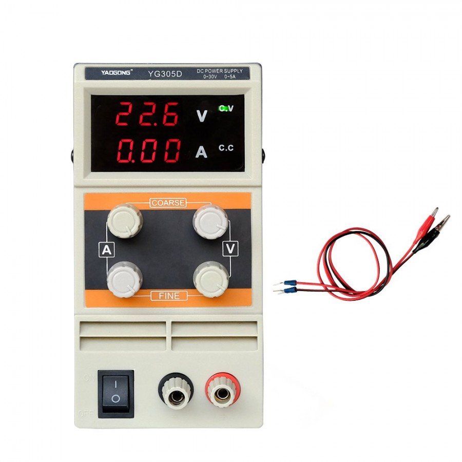 3161.jpg DC Regulated Power Supply (YG305D) 5A - Image 1