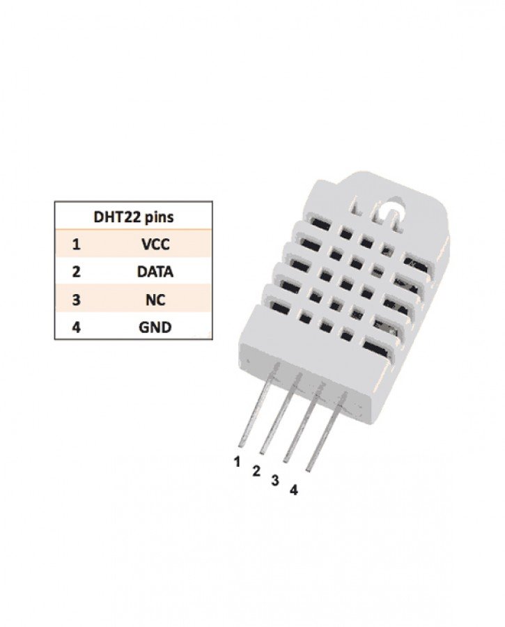 DHT2220Digital20Humidity2026amp3B20Temperature20Sensor.jpg DHT22 Digital Humidity & Temperature Sensor - Image 1