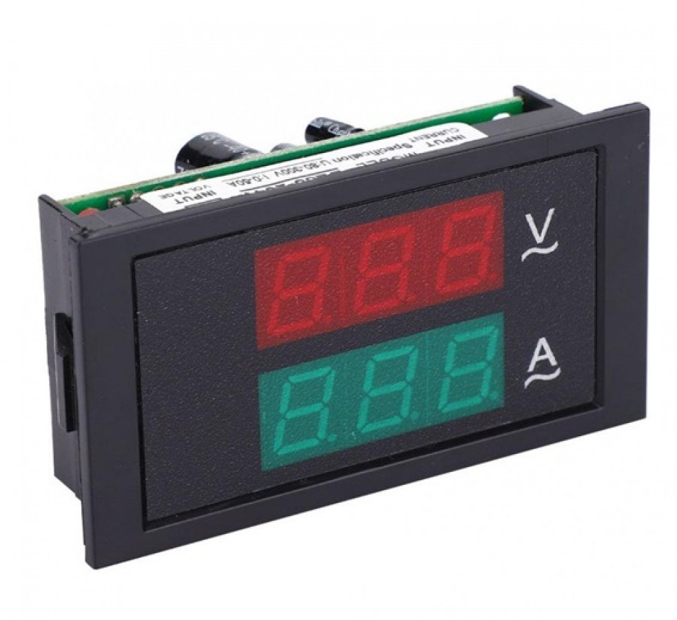 DL85-204120Digital20LED20Voltmeter20Ammeter20Display2080-300VAC20-200-50A.jpg DL85-2041 Digital LED Voltmeter Ammeter Display 80-300VAC - 0-50A - Image 1