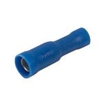 Female Solderless Crimp Bullet Plug