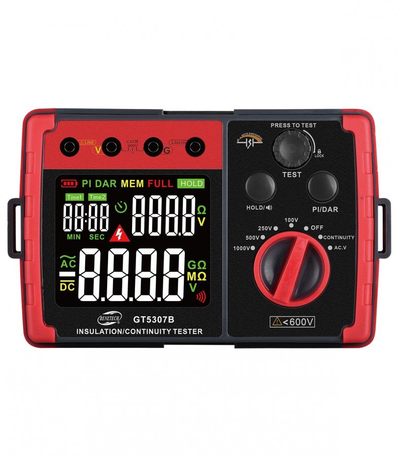 GT5307B.jpg Benetech Insulation/Continuity Tester GT5307B - Image 1