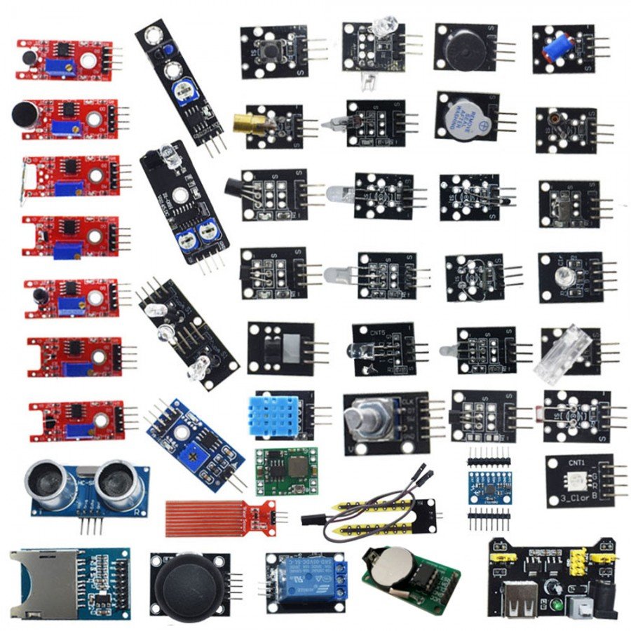 Geekcreit204520In20120Sensor20Module20Board20Starter20Kits.jpg Geekcreit 45 In 1 Sensor Module Board Starter Kits - Image 1