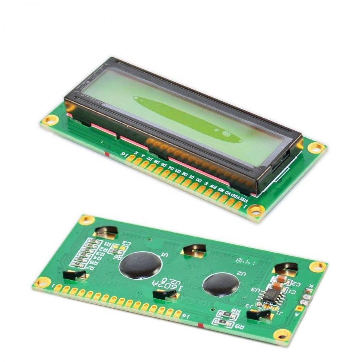 LCD1602 Yellow Backlight LCD1602 Yellow Backlight - Image 1