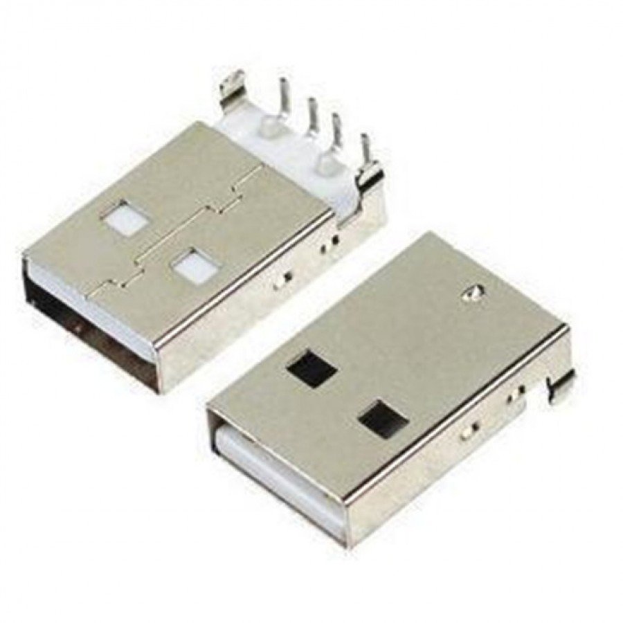 Male USB(A) DIP Male USB Connector Type (A) DIP - Image 1