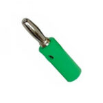 Male Banana Plug (4 mm) , Green  Color