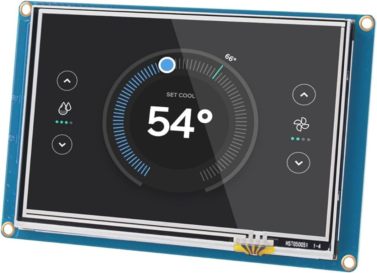 NX8048T050.jpg 5″ Display NX8048T050 Nextion Touch Screen UART LCD - Image 1