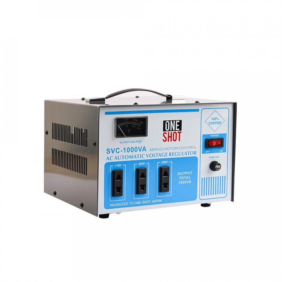 OneShot20Servo20Motor20Control20AC20Automatic20Voltage20Regulat.jpg OneShot Servo Motor Control AC Automatic Voltage Regulator SVC-1000VA Stabilizer - Image 1