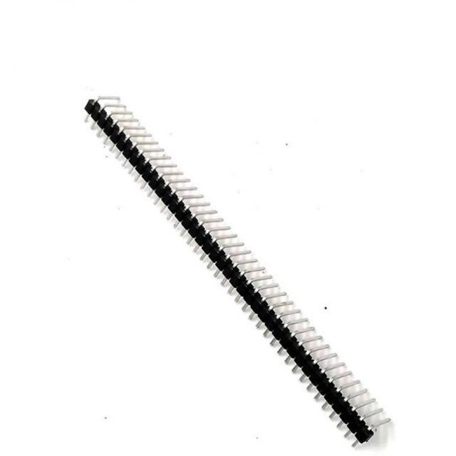 PHMR40 Pin Header male (2.54mm) 1X40 Right Angle - Image 1