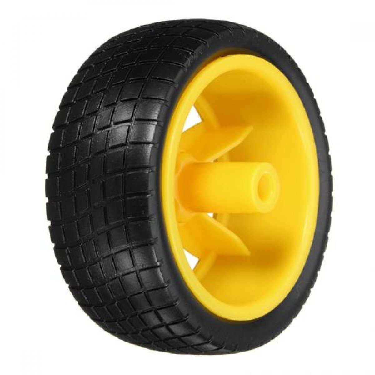 Robot Smart Car Wheel Tyre (65mm) Robot Car Wheel Tyre (65mm) - Image 1