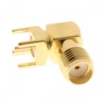 SMA Connector Angled Female for PCB