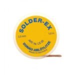Desoldering Wick solder-ex (2.5 x 1600mm) Germany