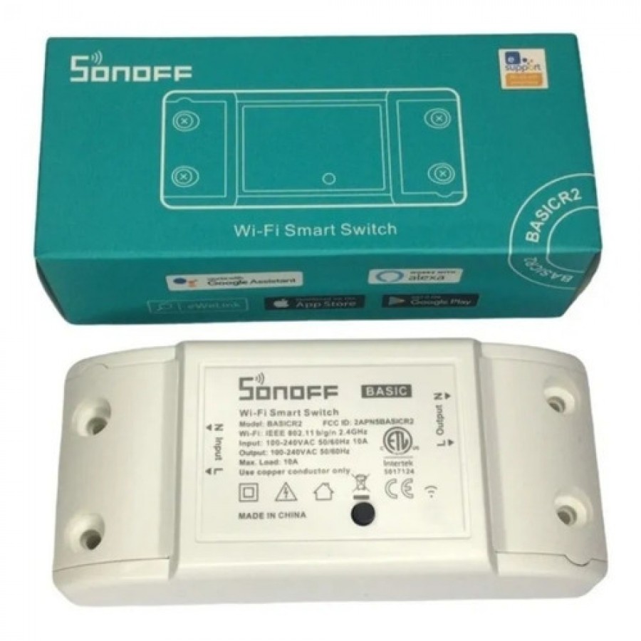 SONOFF20DIY20BasicR220Smart20WiFi20Switch.jpg SONOFF DIY BasicR2 Smart WiFi Switch - Image 1
