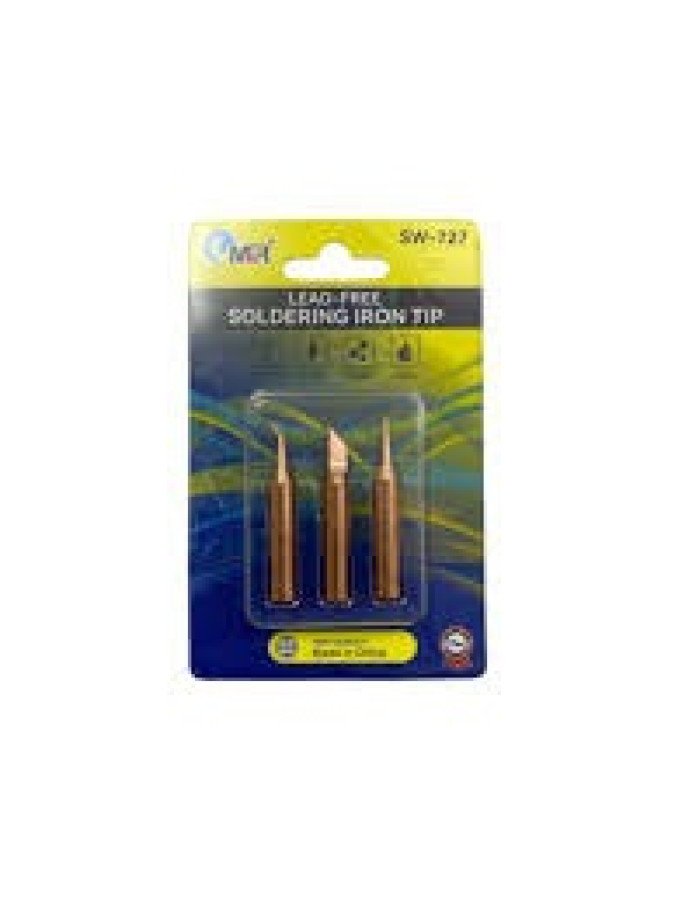 SW-727.jpg MR Soldering Iron Tips SW-727 Copper (3PCS) - Image 1