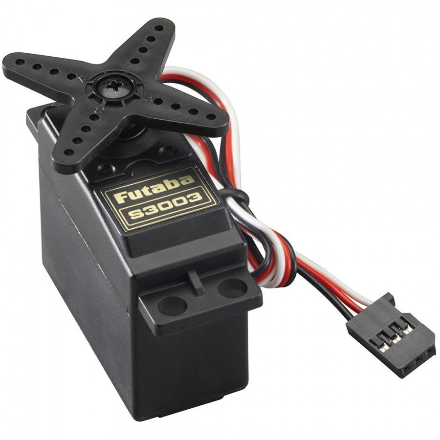 Servo20Motor20Futaba20S3003.jpg Servo Motor Futaba S3003 (3.2 kg-cm) - Image 1