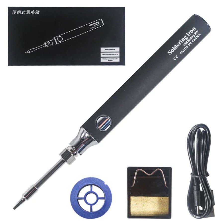 Soldering20Iron20USB20Battery208W.jpg Soldering Iron USB Battery 8W - Image 1
