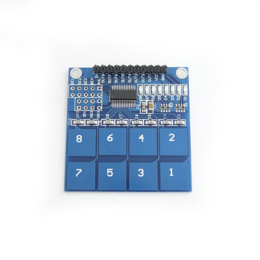 TTP226208-way20Capacitive20Touch20Switch20Module.jpg TTP226 8-way Capacitive Touch Switch Module - Image 1