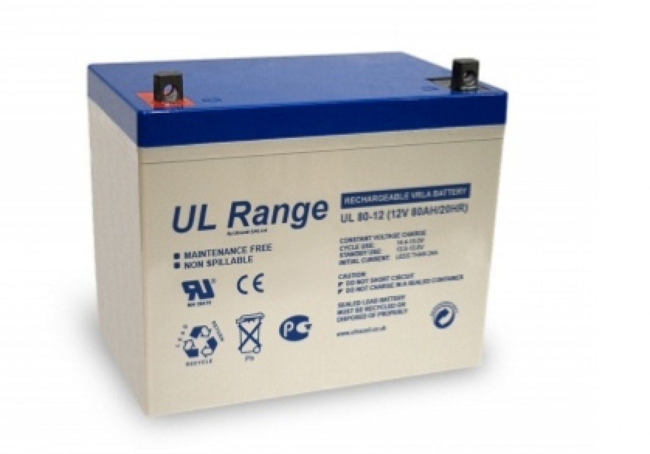 UL80-12 Ultracell Battery (UL80-12) Sealed Lead Acid Battery (12V,80A) china - Image 1