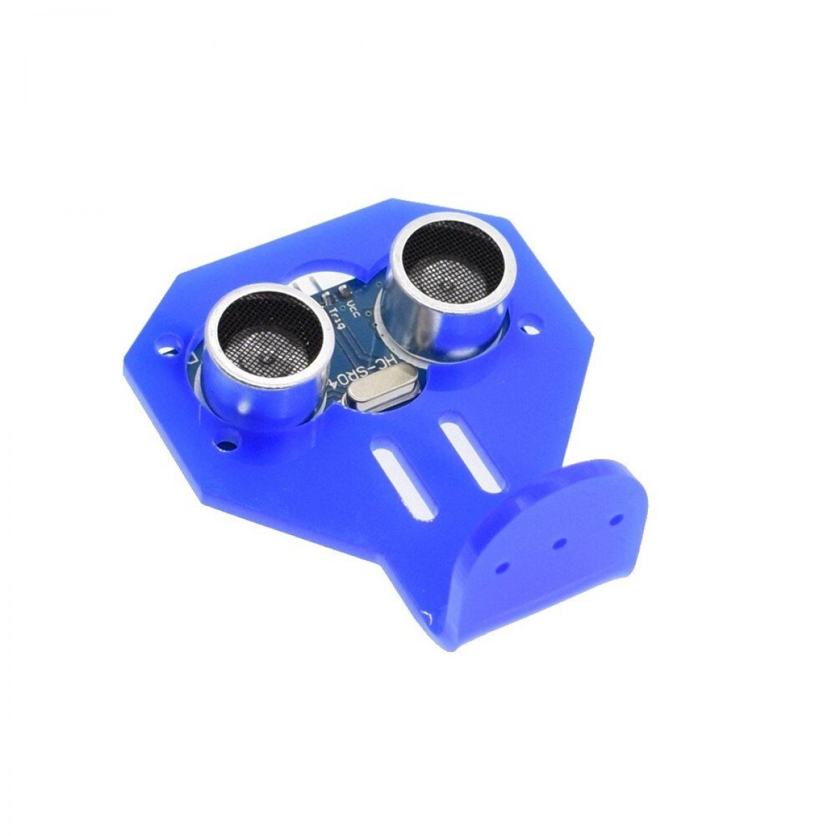 Ultrasonic Sensor HC-SR04 Holder Ultrasonic Sensor HC-SR04 Holder Blue - Image 1