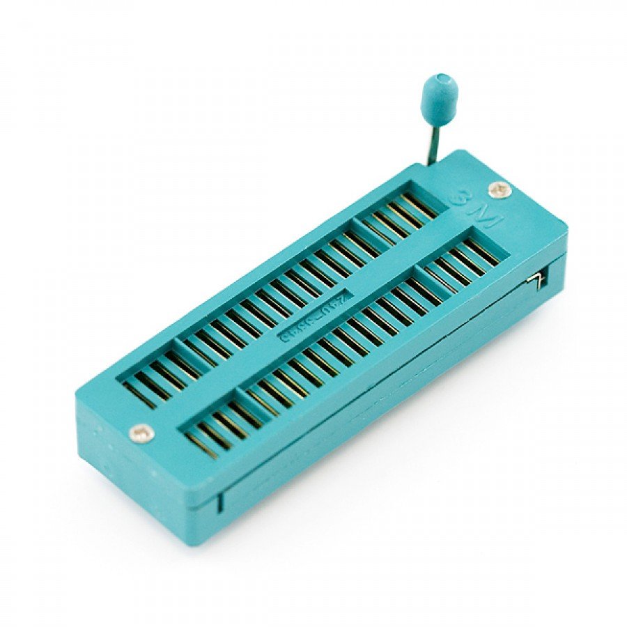 ZIF SOCKET40 ZIF SOCKET (40-PIN ) GREEN - Image 1