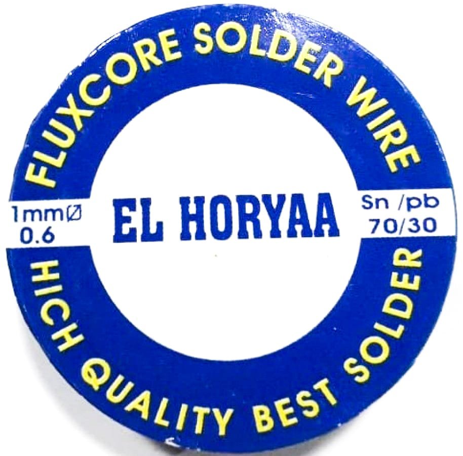 ELHORYAA ELHORYAA Solder Wire (Sn70/Pb30 - 0.6mm) - Image 1