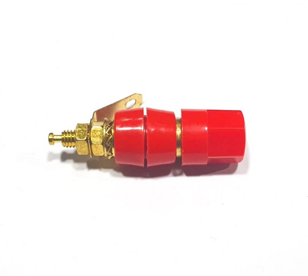 ee85e369-adc2-4099-97af-cfcb7cf43870.jpg Female Banana Binding Post (25A) , Red Color (B3) - Image 1