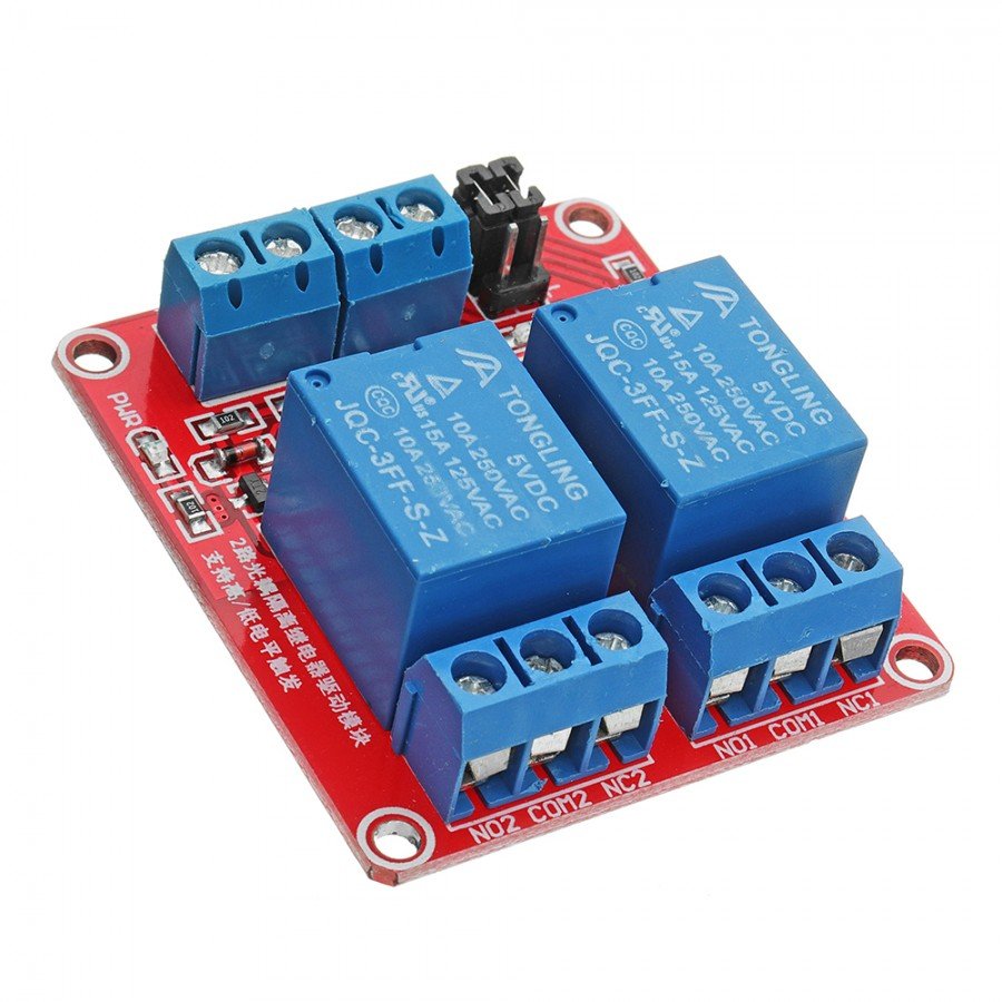 fb51394f-8f16-4a78-bae8-94ba2dfd0ff0.jpg 2 Channel 5V Relay Module with High/Low Level Trigger - Image 1
