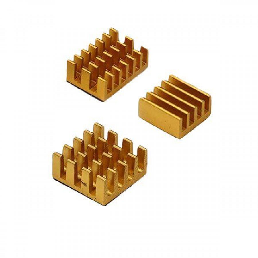 hs15.jpg Gold Raspberry pi 4 Heat Sink - Image 1