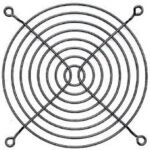 Fan Grill Stainless (120mm)