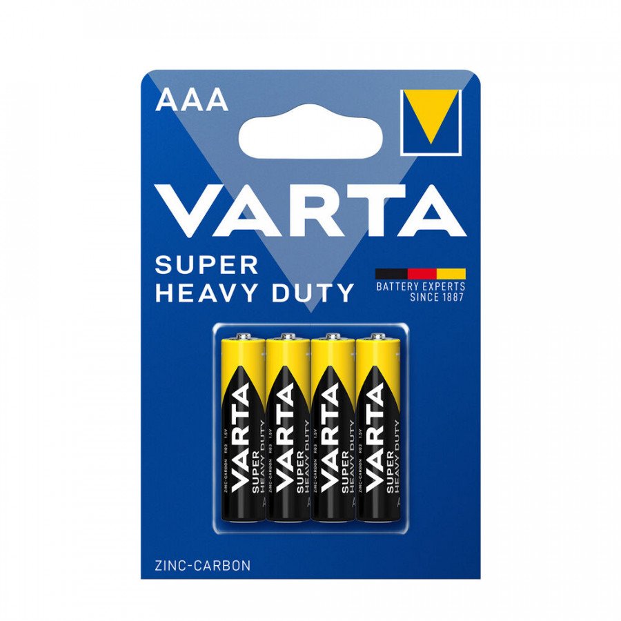 media-1646034879863.jpg 1.5V AAA Super Heavy Duty Varta Battery (4PCS) - Image 1