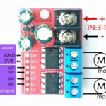 ZK-5AD 5A Dual DC Motor Drive Module