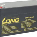 LONG Battery (WP3-12) Sealed Lead Acid Battery (12V,3A)