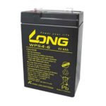 LONG Battery (WPS4-6) Sealed Lead Acid Battery (6V,4A)